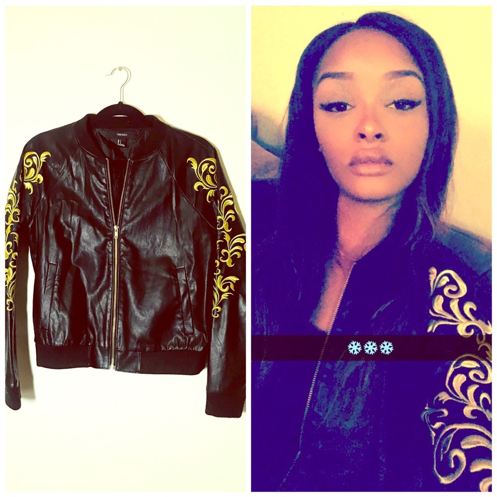 Leather Jacket! ☠️😎😁
